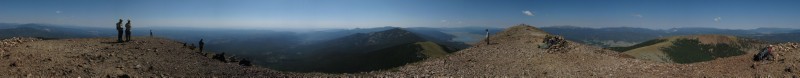 Panorama from Mt Baldy